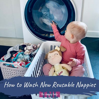 how to wash new reusable nappies